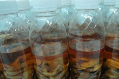 Da phồng rộp vì rượu ngâm thảo dược